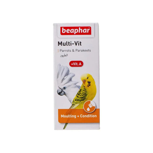 Beaphar Parrot Multivitamin Drops – 20ml
