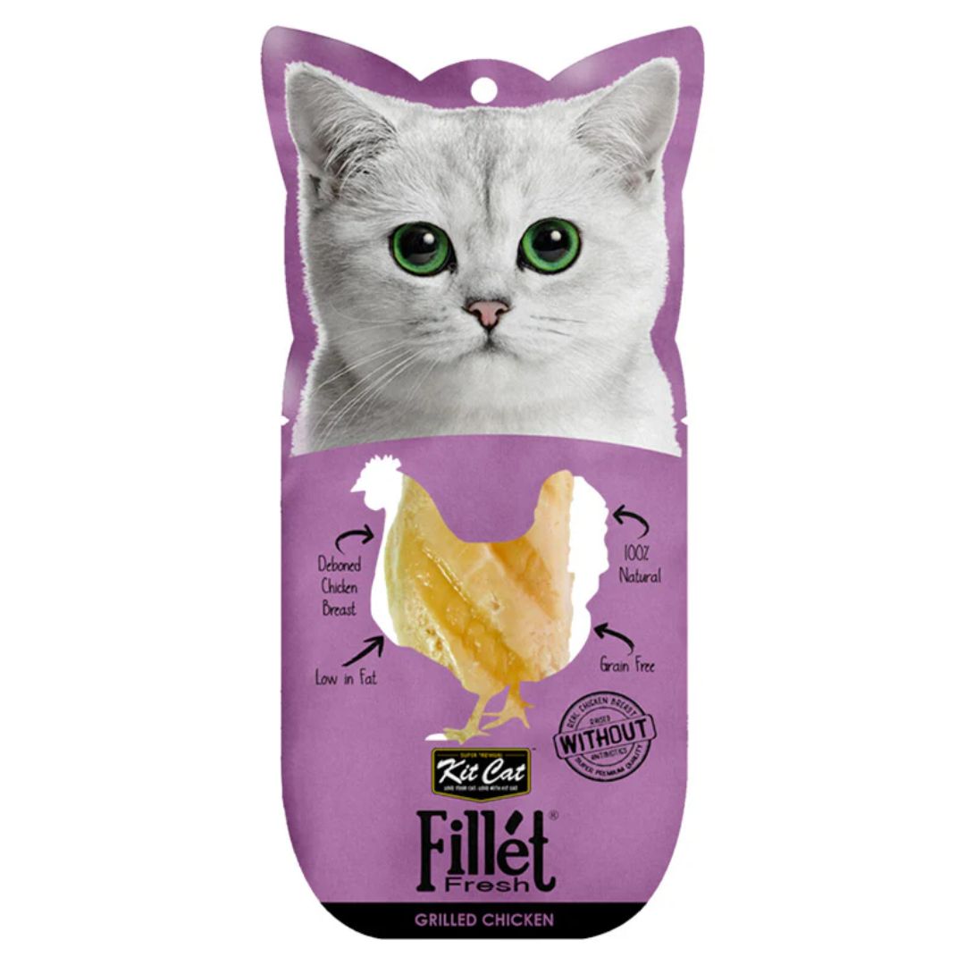 Kit Cat Fillet Grilled Chicken ‚Premium Cat Meal