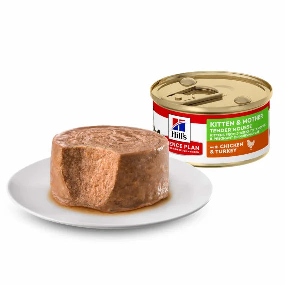 Hills Science Plan Kitten & Mom Mousse Chicken & Turkey 85G