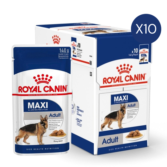Royal Canin Health Nutrition Maxi Adult Cat Wet Food - 10X140G