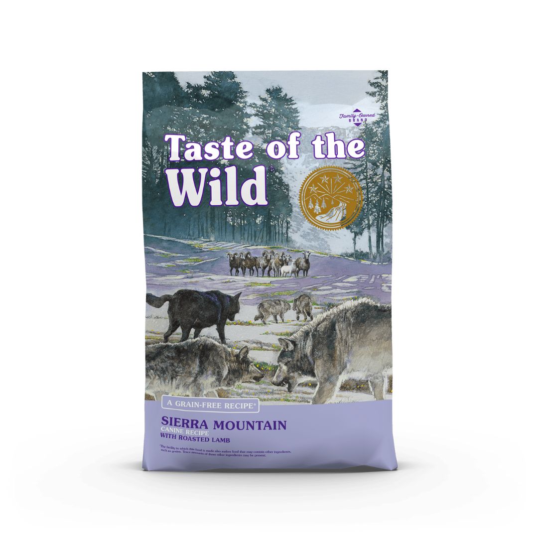Taste Of The Wild Sierra Mountain Canine Recipe with Roasted Lamb 2kg