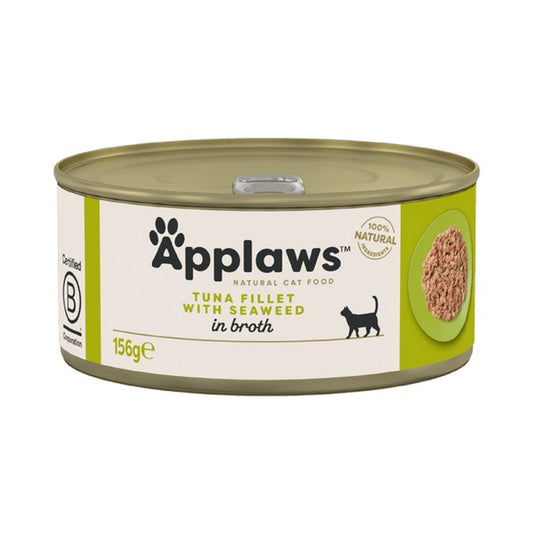 Applaws Cat Tuna With Seaweed 156G Tin