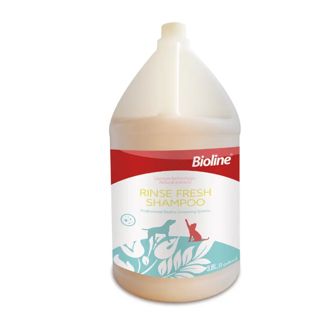 Bioline Cat & Dog Shampoo 3.8L Gentle Cleaning Formula