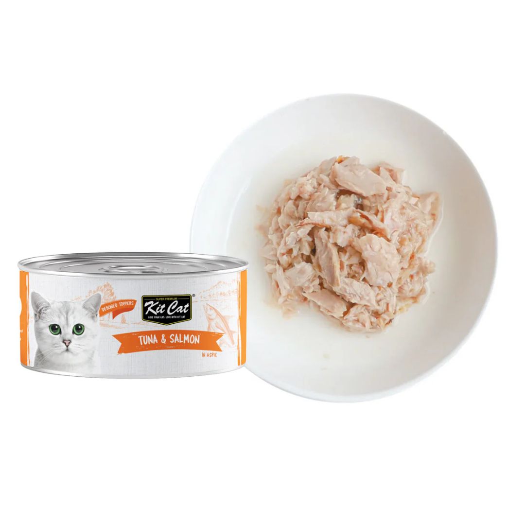 Kit Cat Tin ‚Tuna & Salmon Wet Food for Cats 80g