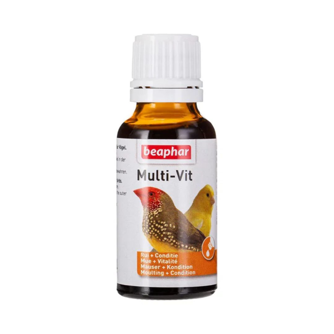 Beaphar Bird Multivitamin Drops – 20ml (New Formula)
