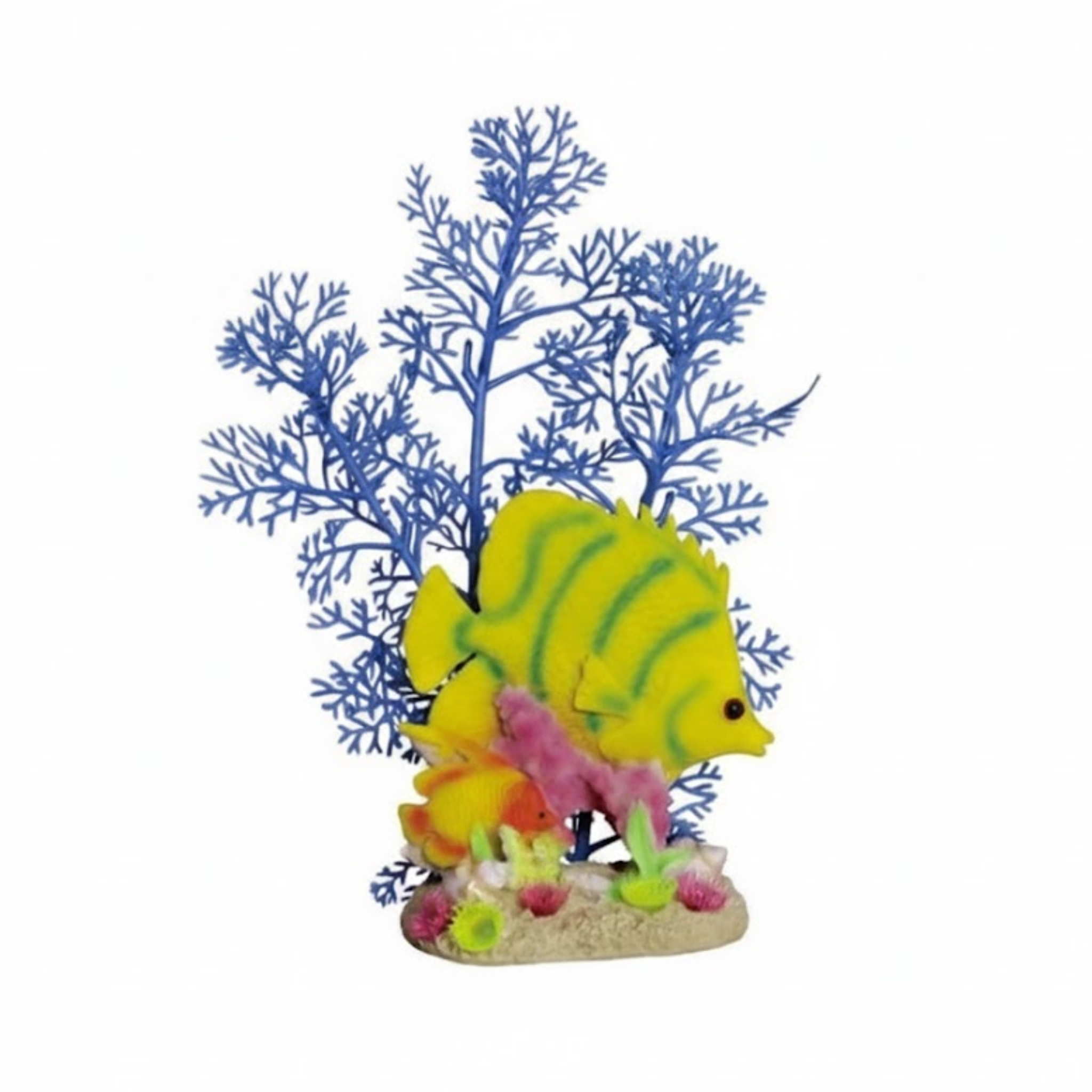 Yusee Aquarium Decoration Artificial Plant - 11 x 7 x 23cm