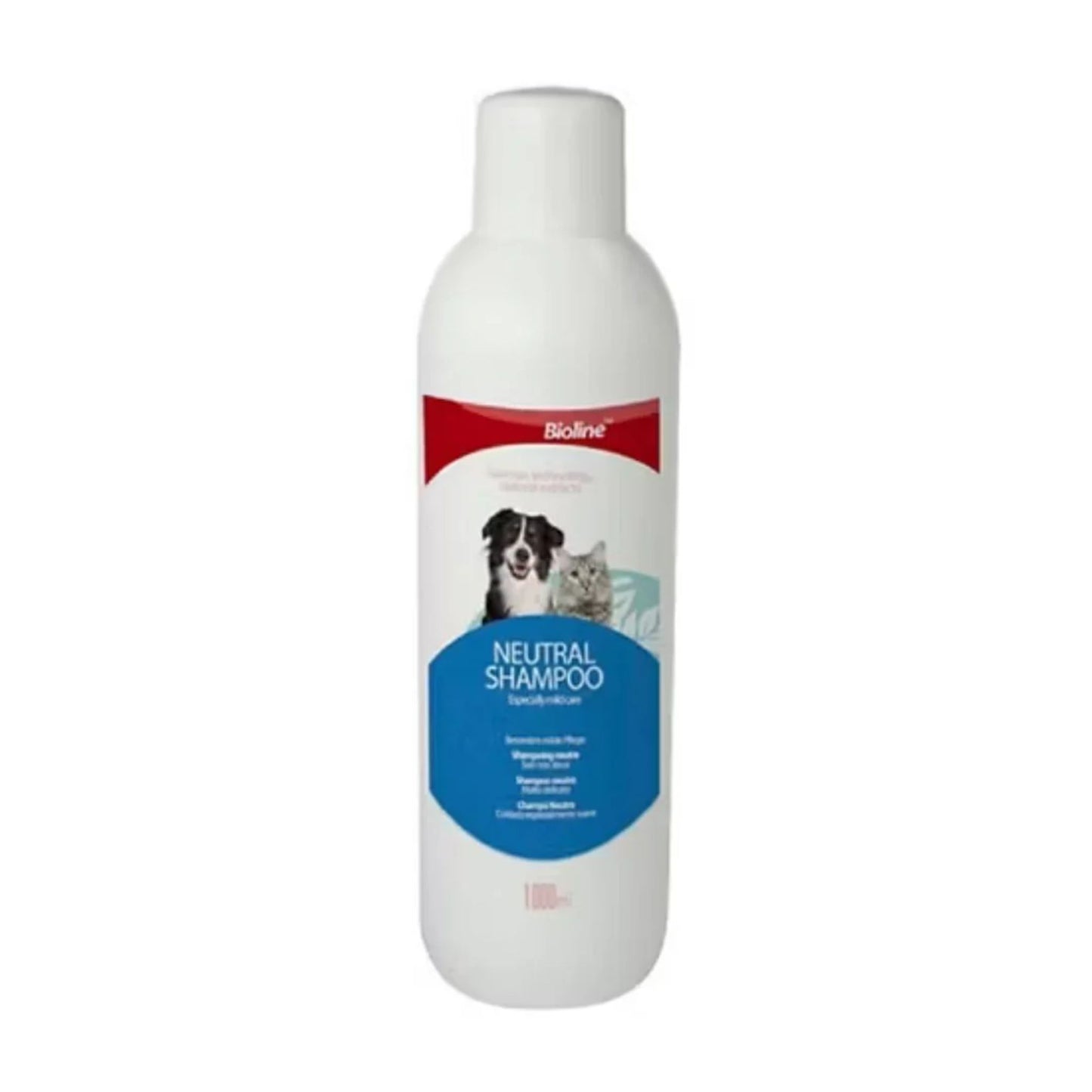 Bioline Neutral Shampoo For Pets Gentle Daily Use Formula