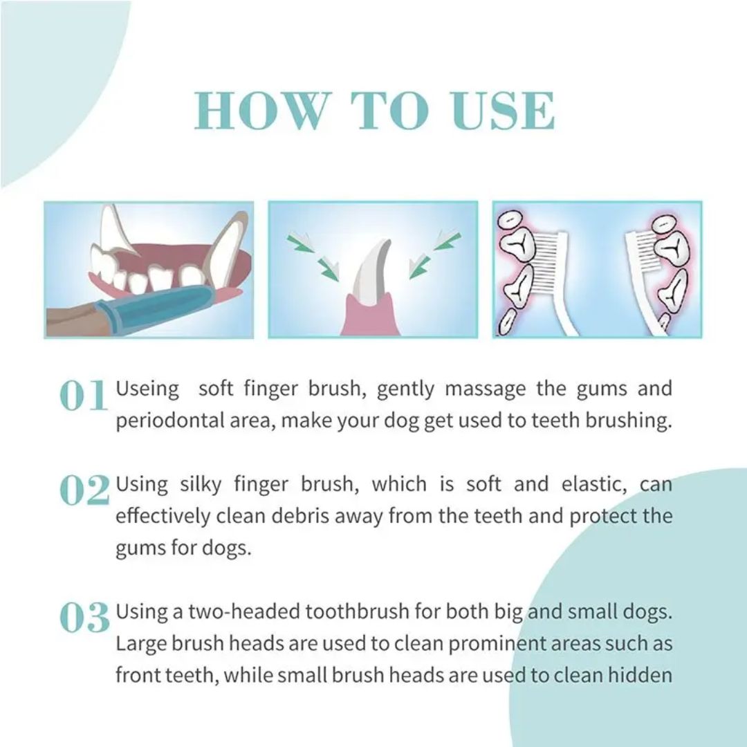 Bioline Dental Hygiene Set 100g Chicken Flavor for Dogs & Cats