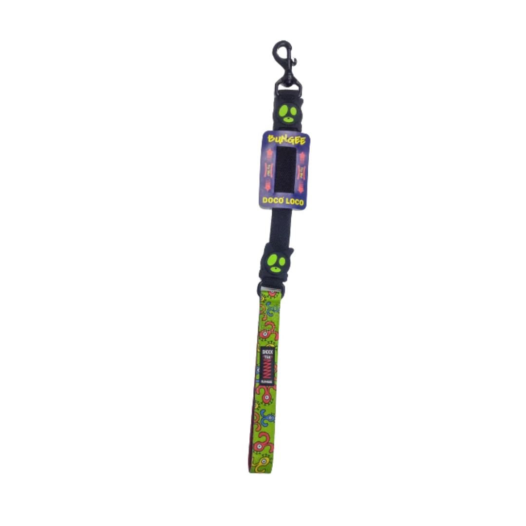 Doco Loco Shock Absorbing Bungee Dog Leash 4Ft