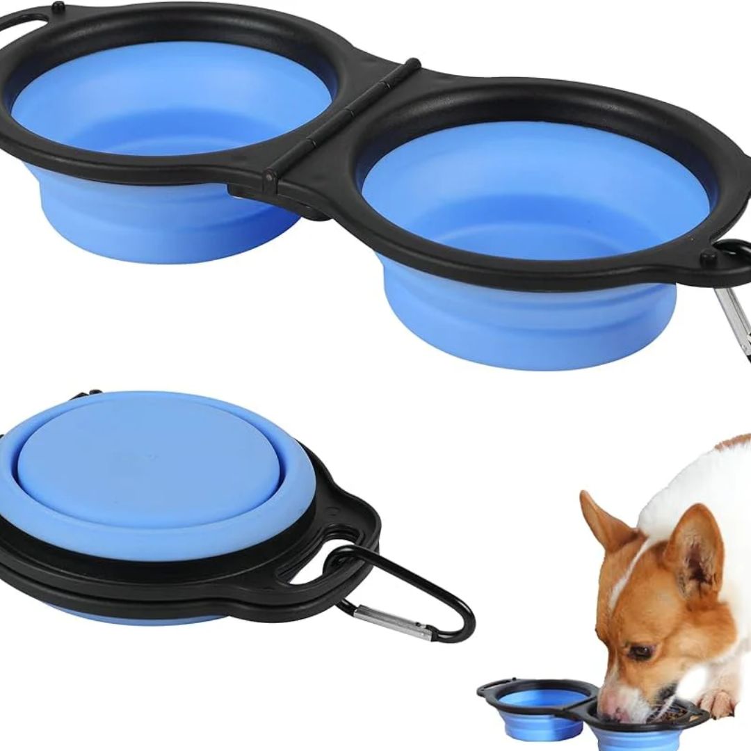 Imac Silicone Travel Dog Bowl – 700ml – Collapsible & Portable