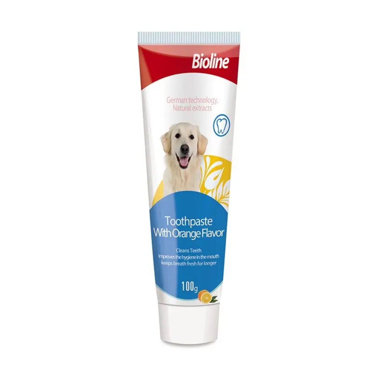 Bioline Orange Flavor Toothpaste Kit For Pet Dental Care - 100g