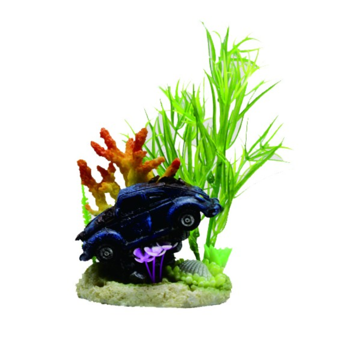 Yusee Aquarium Decoration Artificial Plant - 10 x 7.5 x 19cm