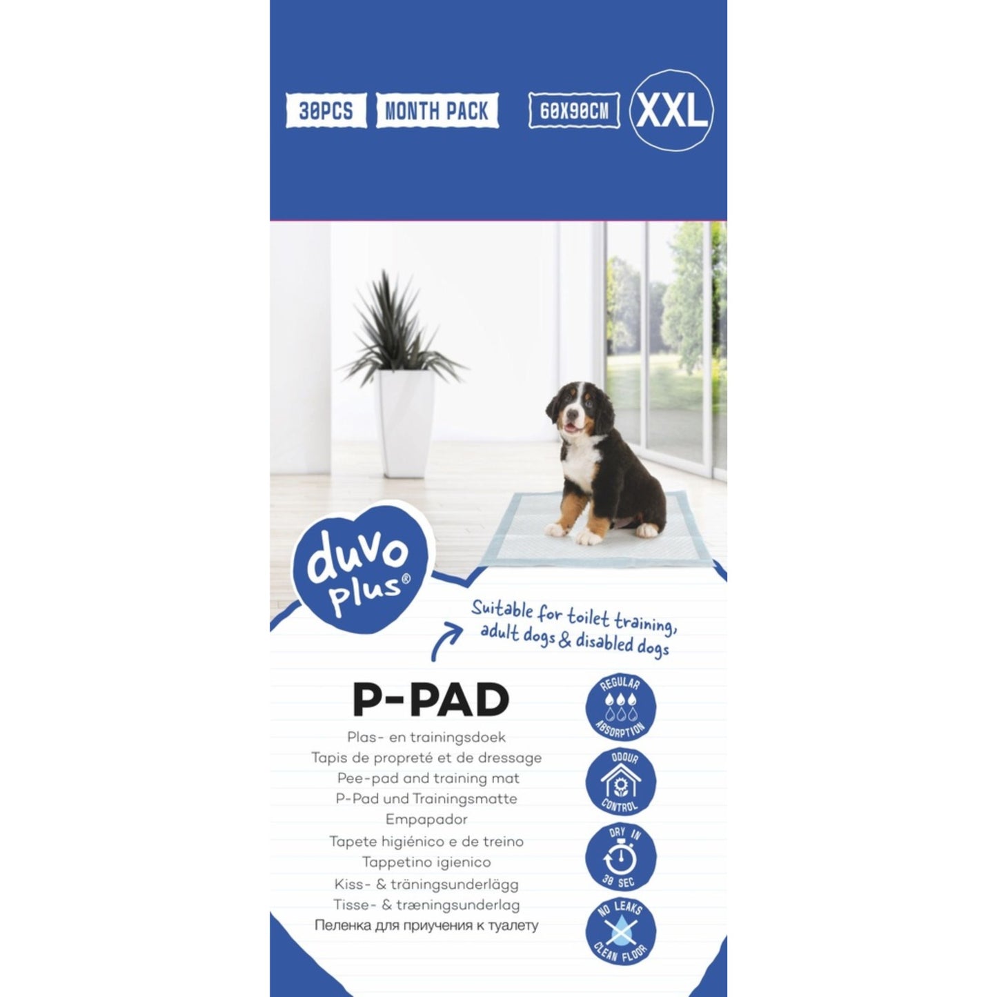 Duvo+ Pet Pad Standard Month Pack XXL-60x90Cm