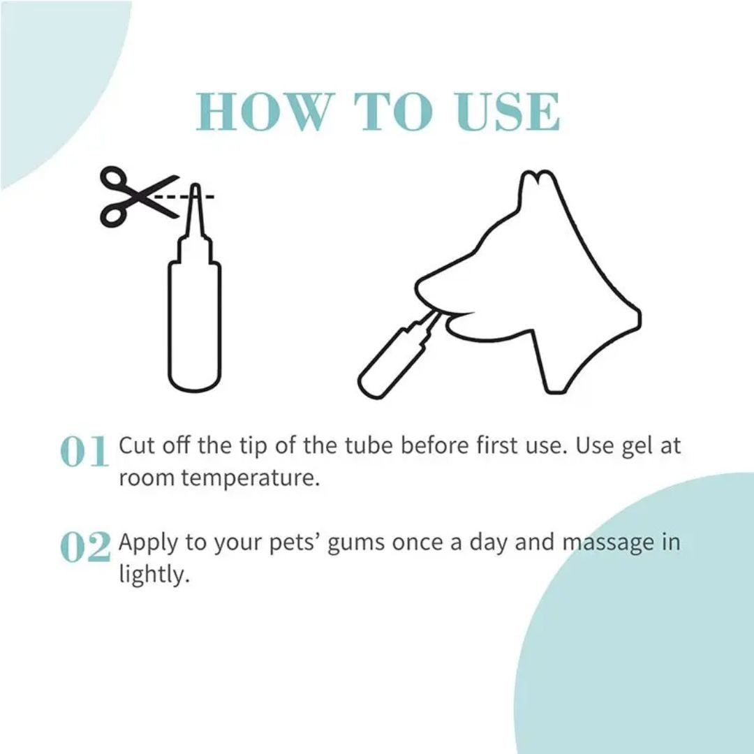 Bioline Dental Hygiene Gel 100g For Cats & Dogs Oral Cleaning