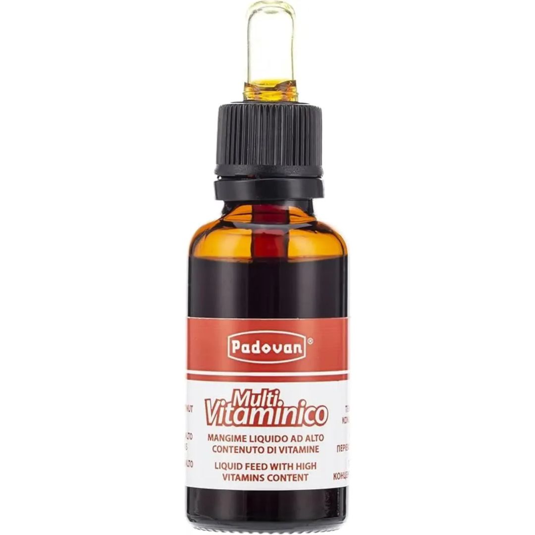 Padovan Multivitaminico – 30ml Liquid Multivitamin for Pets