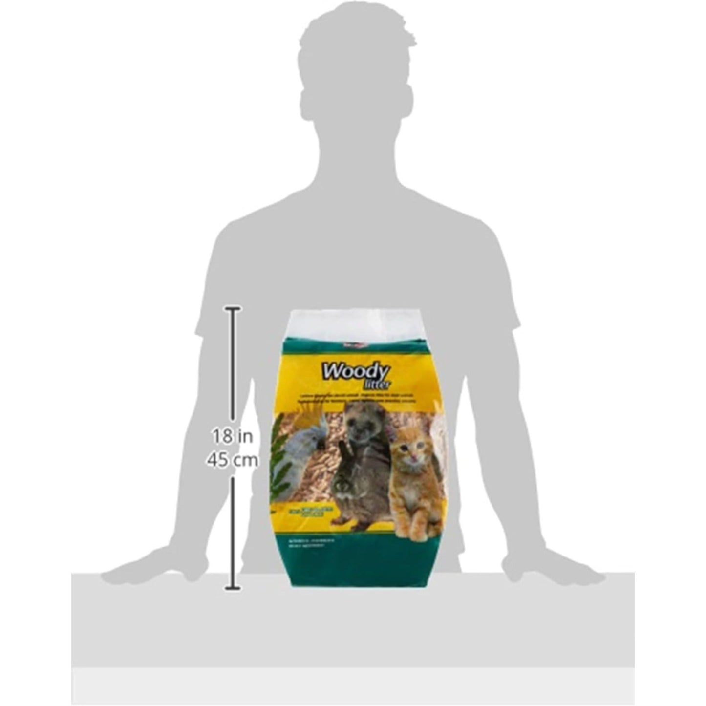 Padovan Woody Litter Dust-Free Biodegradable Pellets – 10L