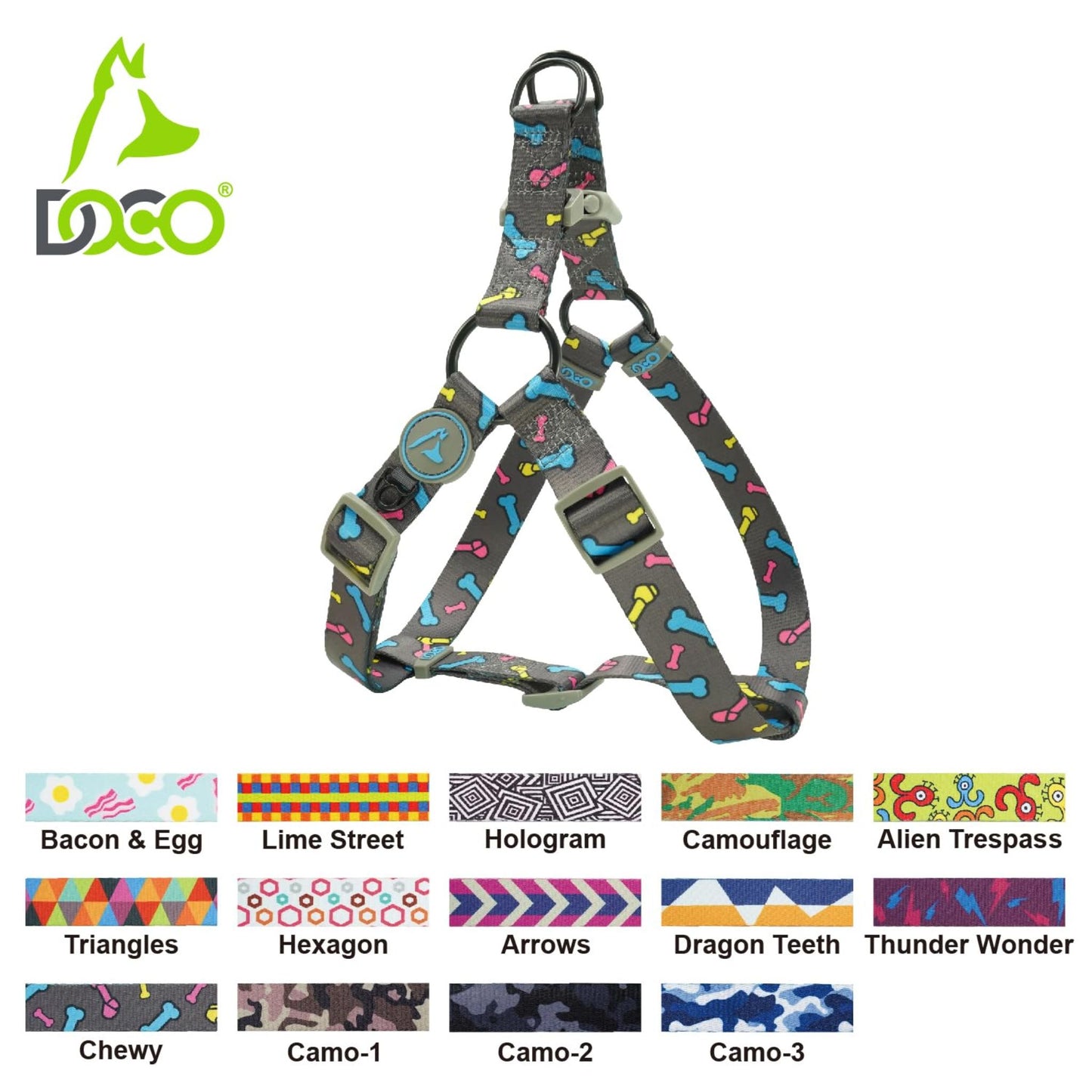 Doco Loco Step-In Dog Harness