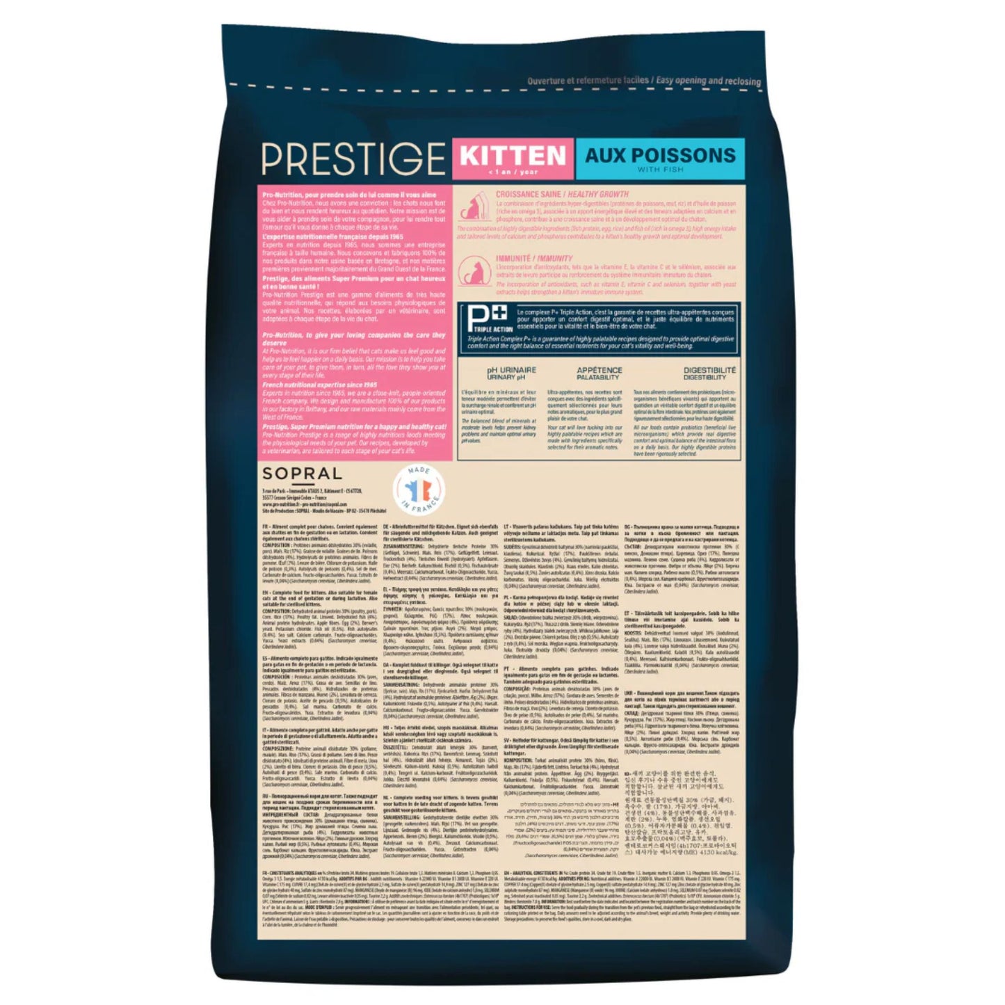 Pro Nutrition Prestige Kitten Cat Dry Food 2Kg
