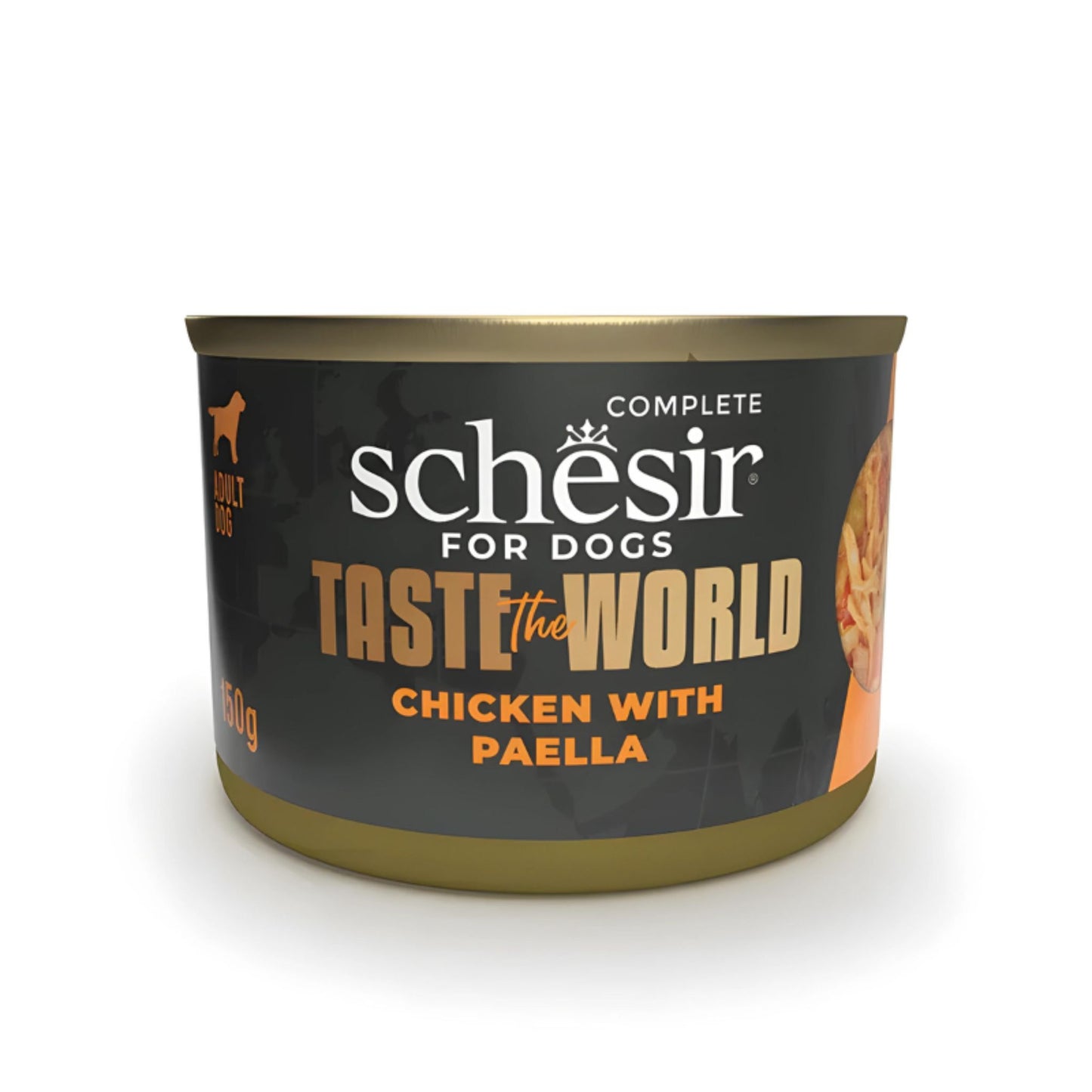 Schesir Dog Wet Food Variety Pack Taste the World 6x150G (3 Flavors)