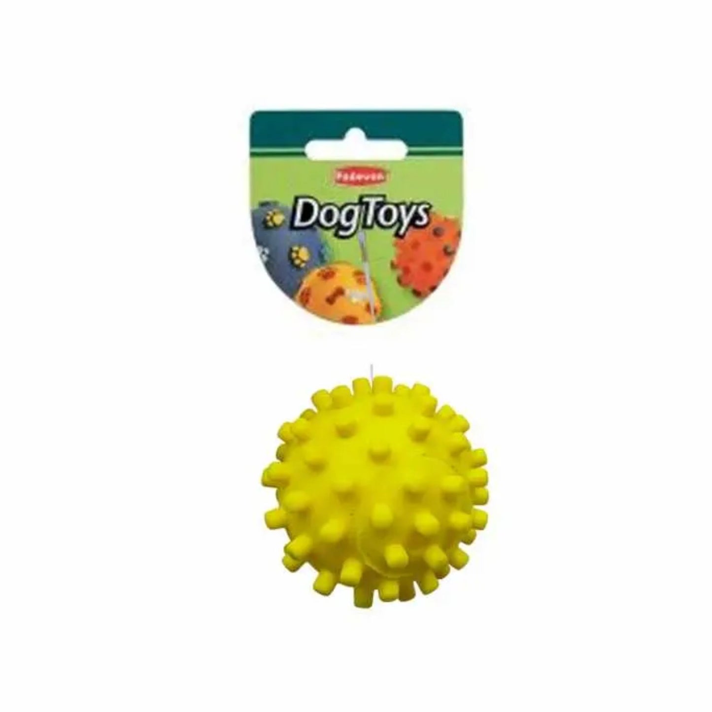 Padovan Thick Point Ball Dog Toy Ø8.5cm – Size M Bouncy Play Toy