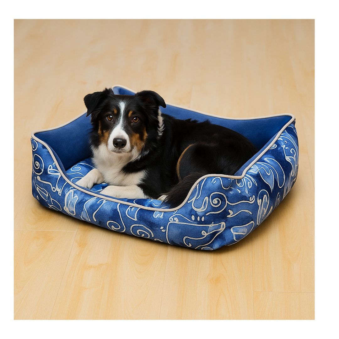 Catry Dog & Cat Printed Cushion - 60x50x16cm