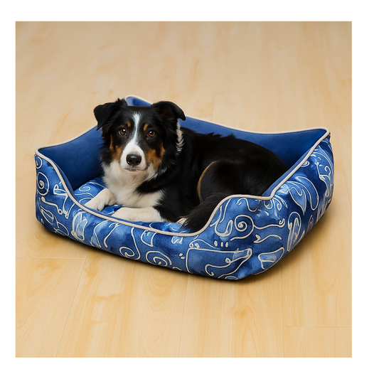 Catry Dog & Cat Printed Cushion - 60x50x16cm