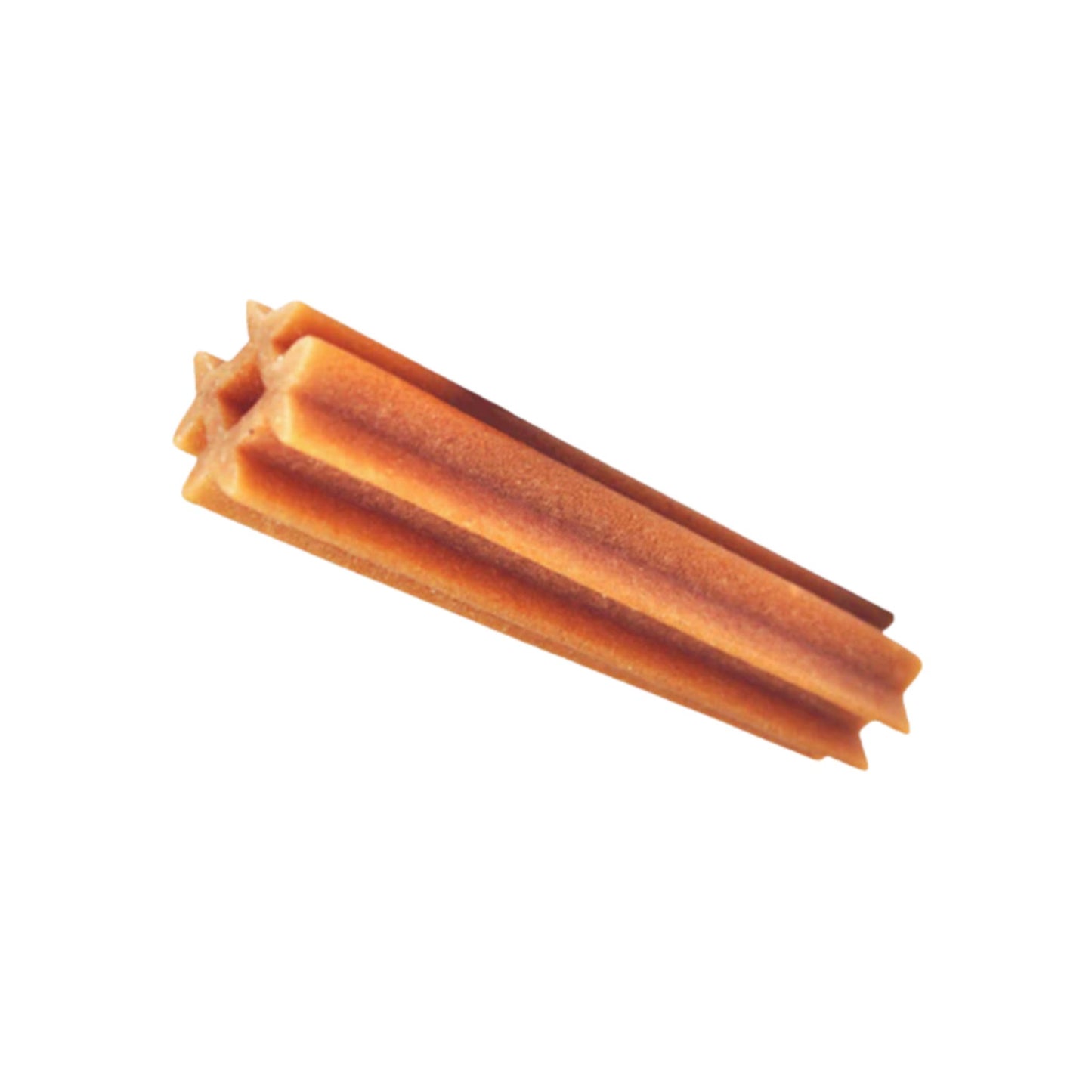 Dog chew treat on a white background