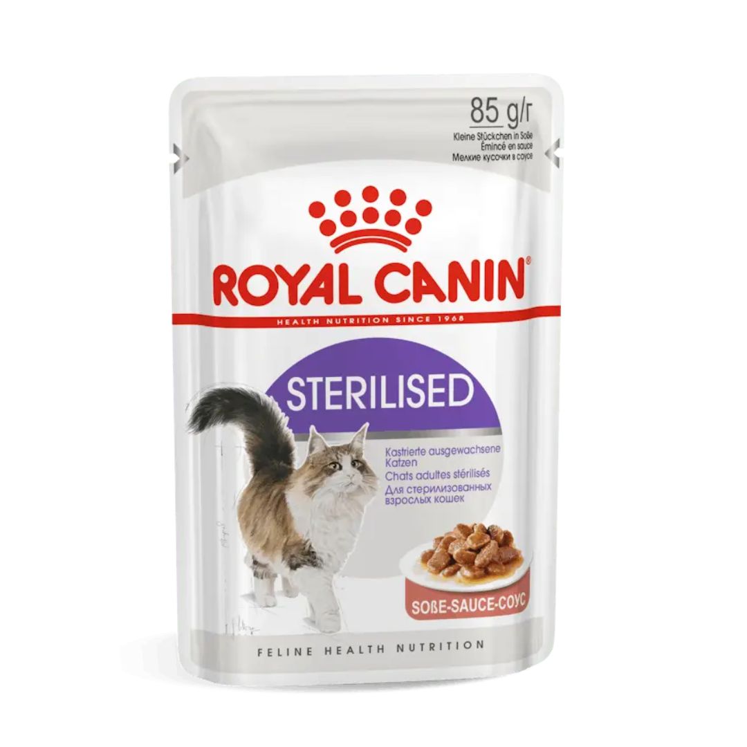 Royal Canin Feline Health Nutrition Sterilised Jelly (WET FOOD)