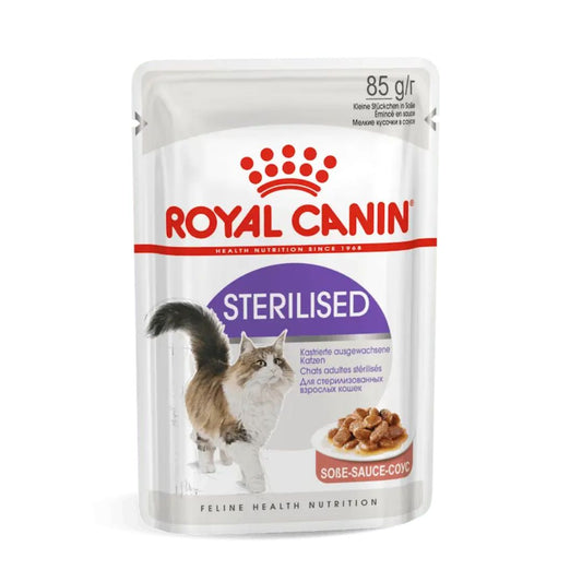 Royal Canin Feline Health Nutrition Sterilised Jelly (WET FOOD)