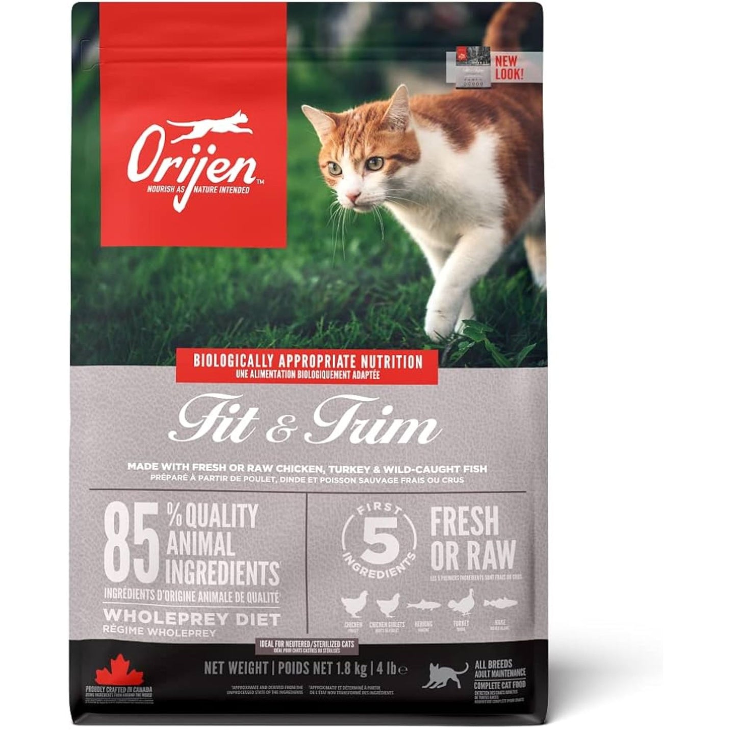 Orijen Fit & Trim Cat Dry Food - 1.8Kg