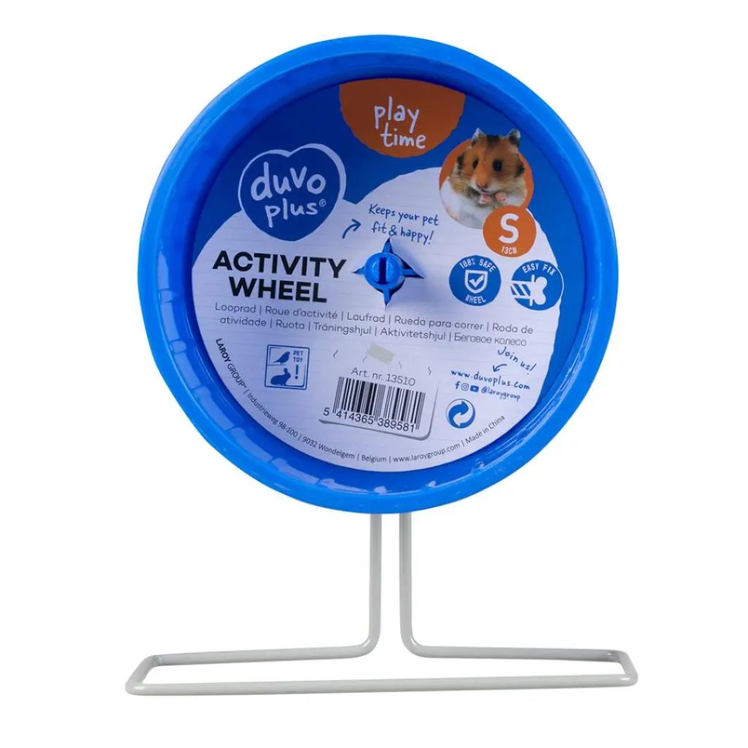 Duvo+ Hamster Wheel – Silent Exercise Toy for Small Pets