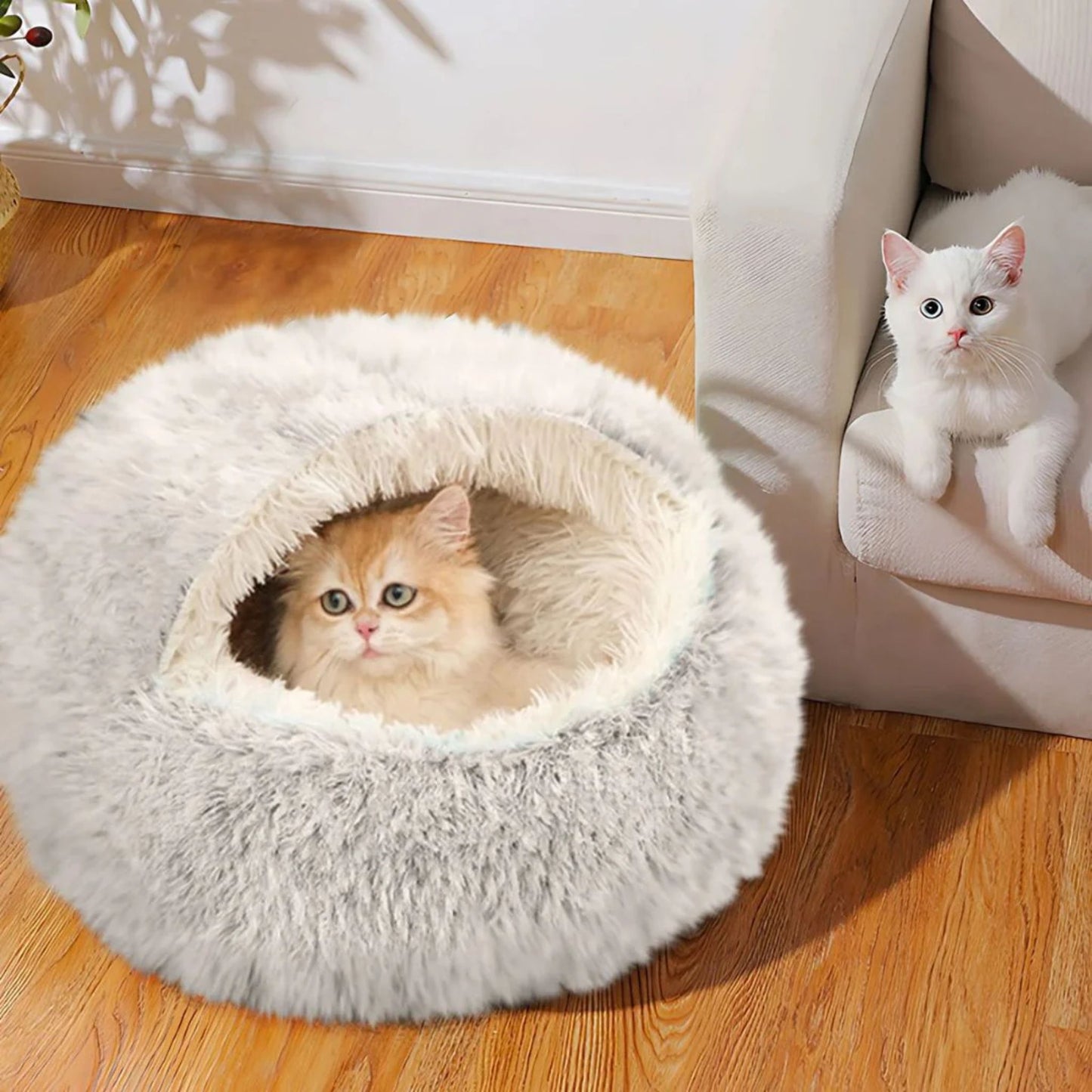 Catry Soft Cushion With House Beds - Ø38/48x32cm