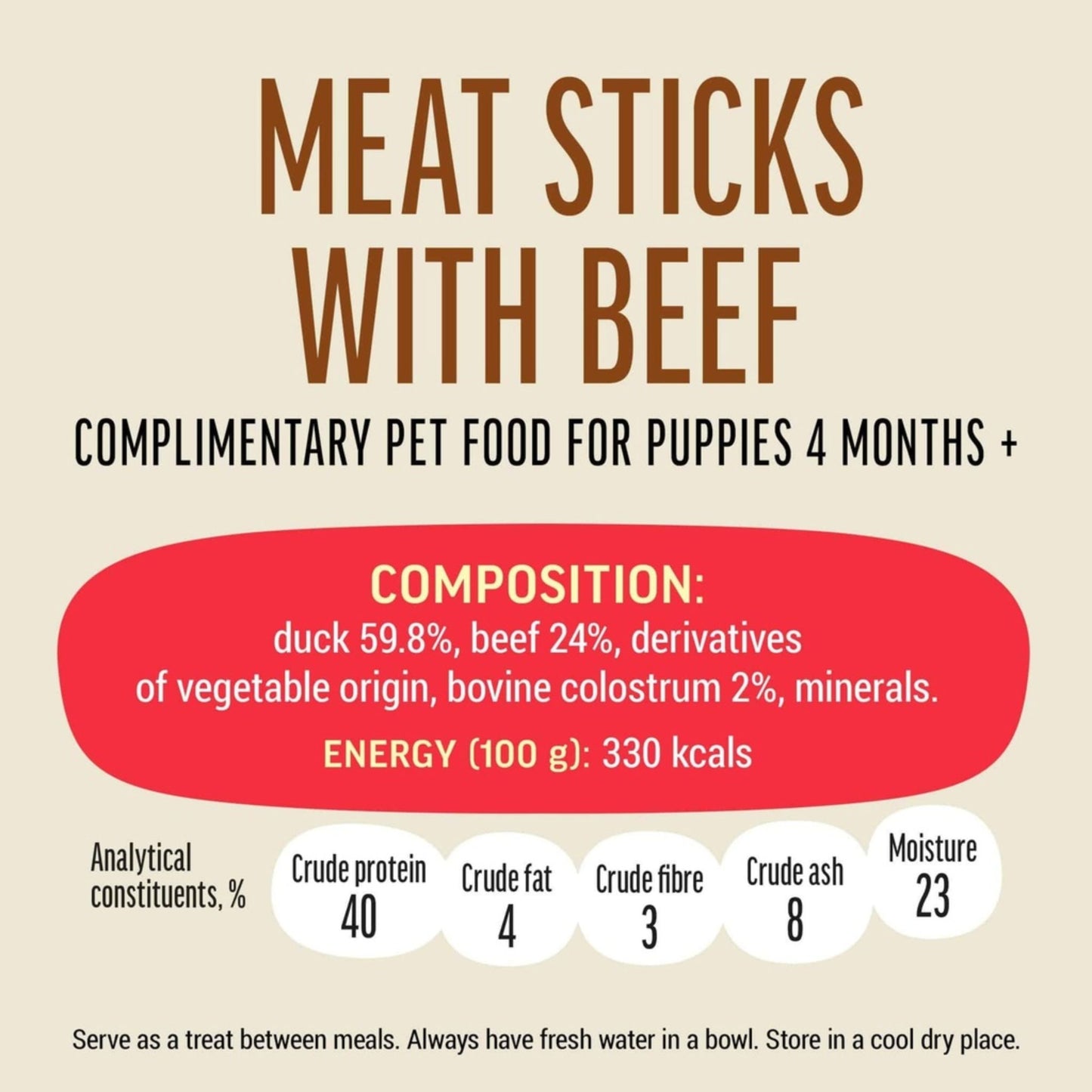 Dog Fest Beef Stick With Colostrum - 45g