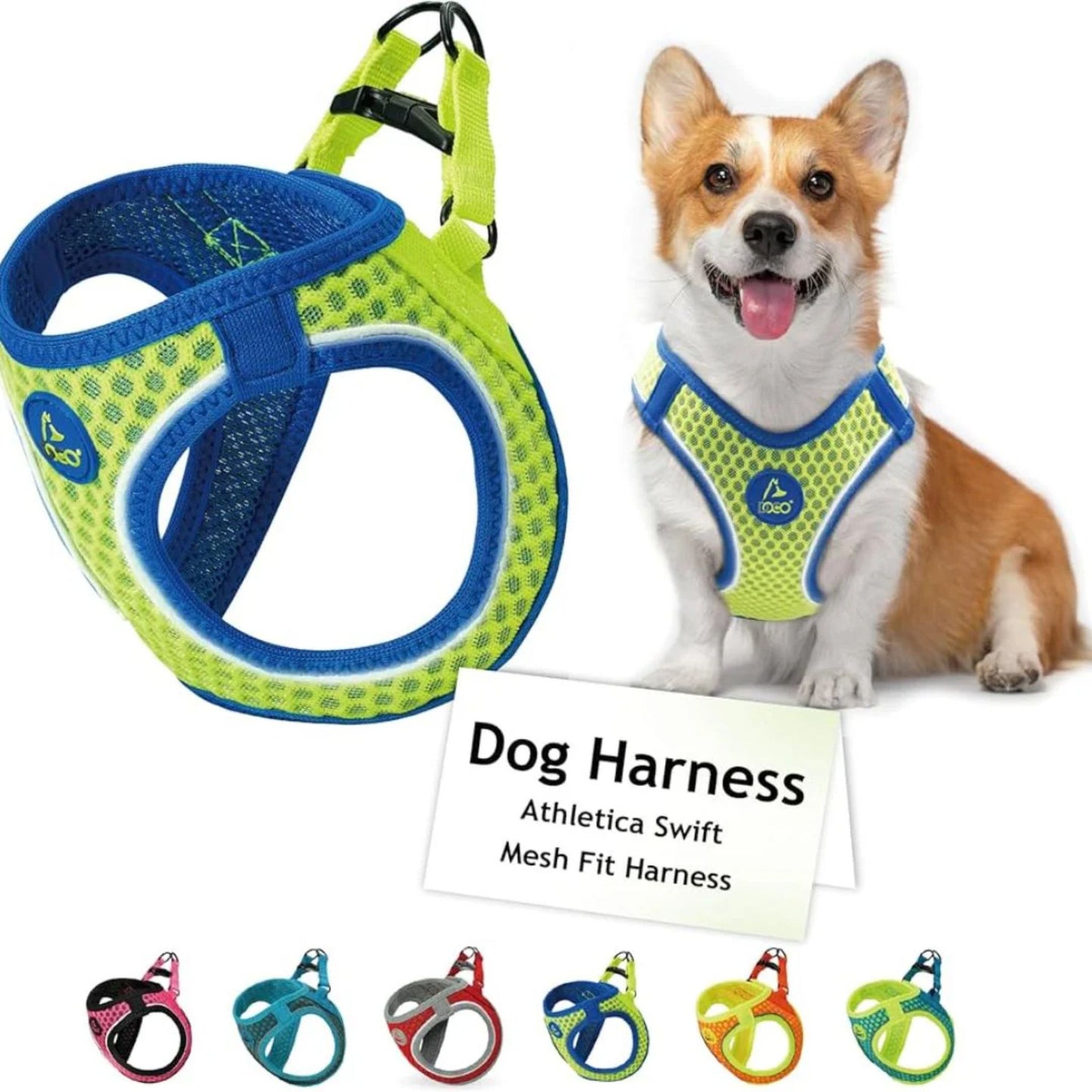 Doco Net Mesh Sport Harness Color Safety Lime - L