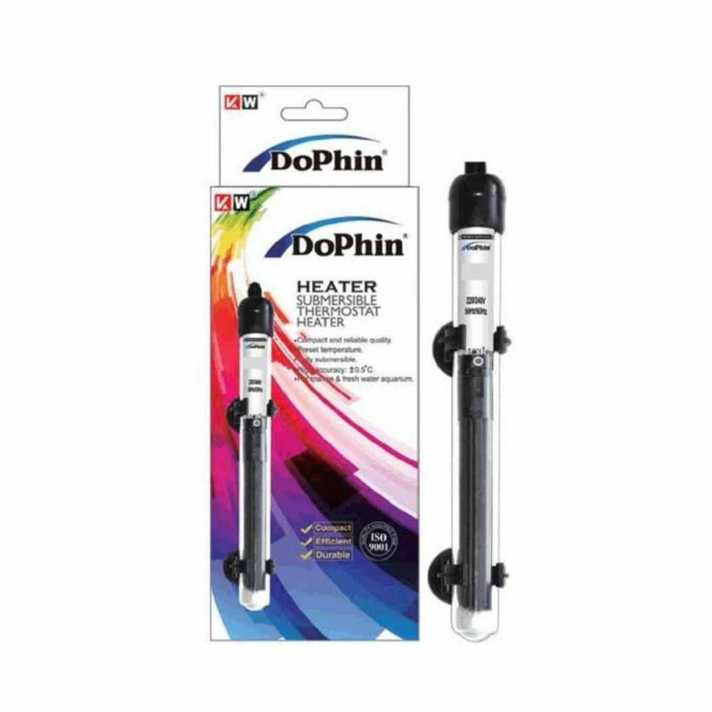 KW Zone Dophin Spiral Core Aquarium Heater