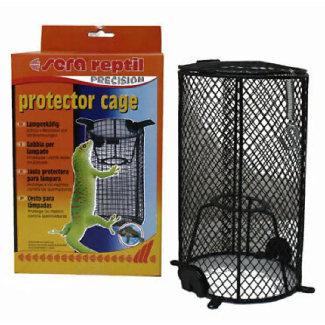Sera Reptile Heat Lamp Protector Cage – Ø12cm x H22cm Accessory