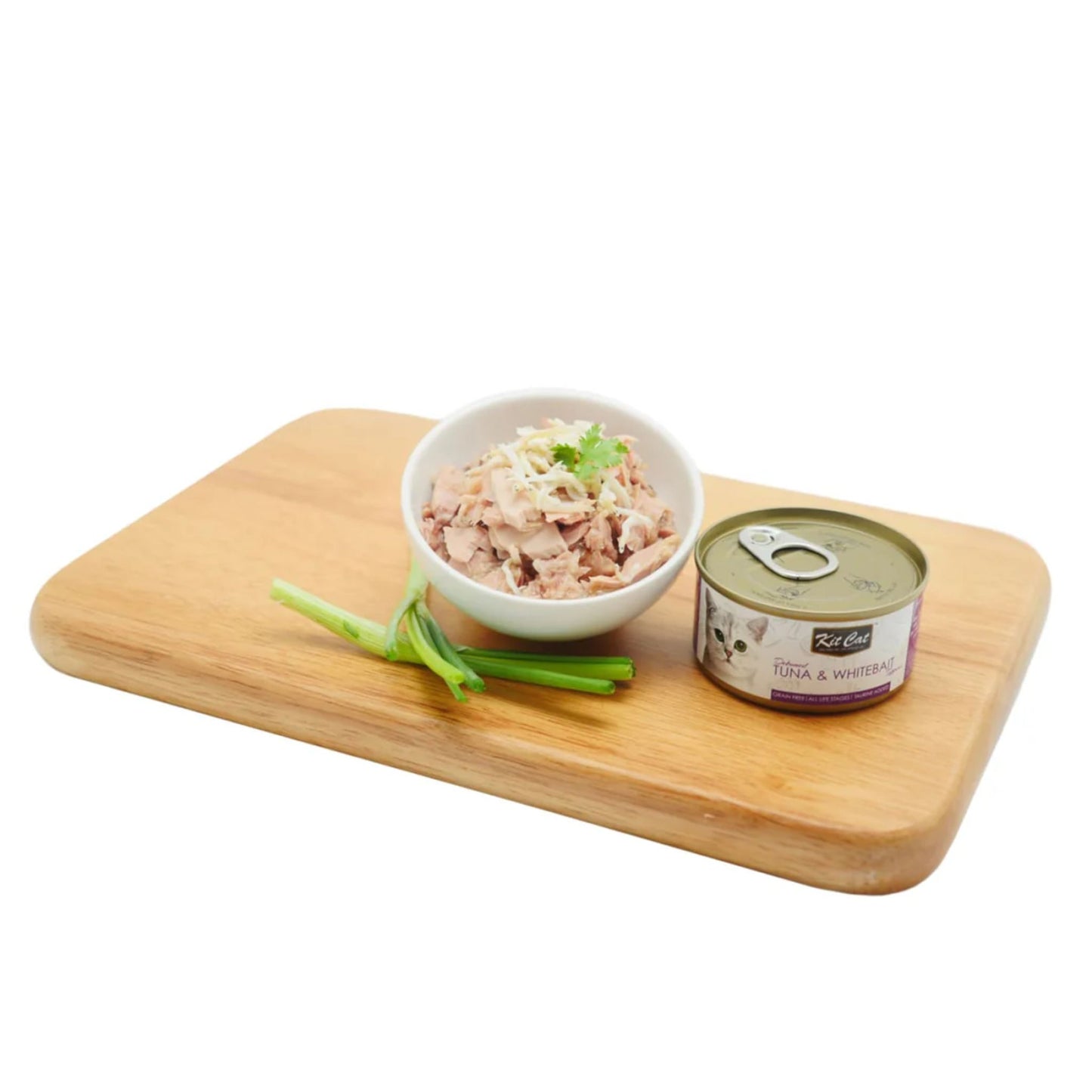 Kit Cat Deboned Tuna & Whitebait Toppers Wet Food For Cat - 80g
