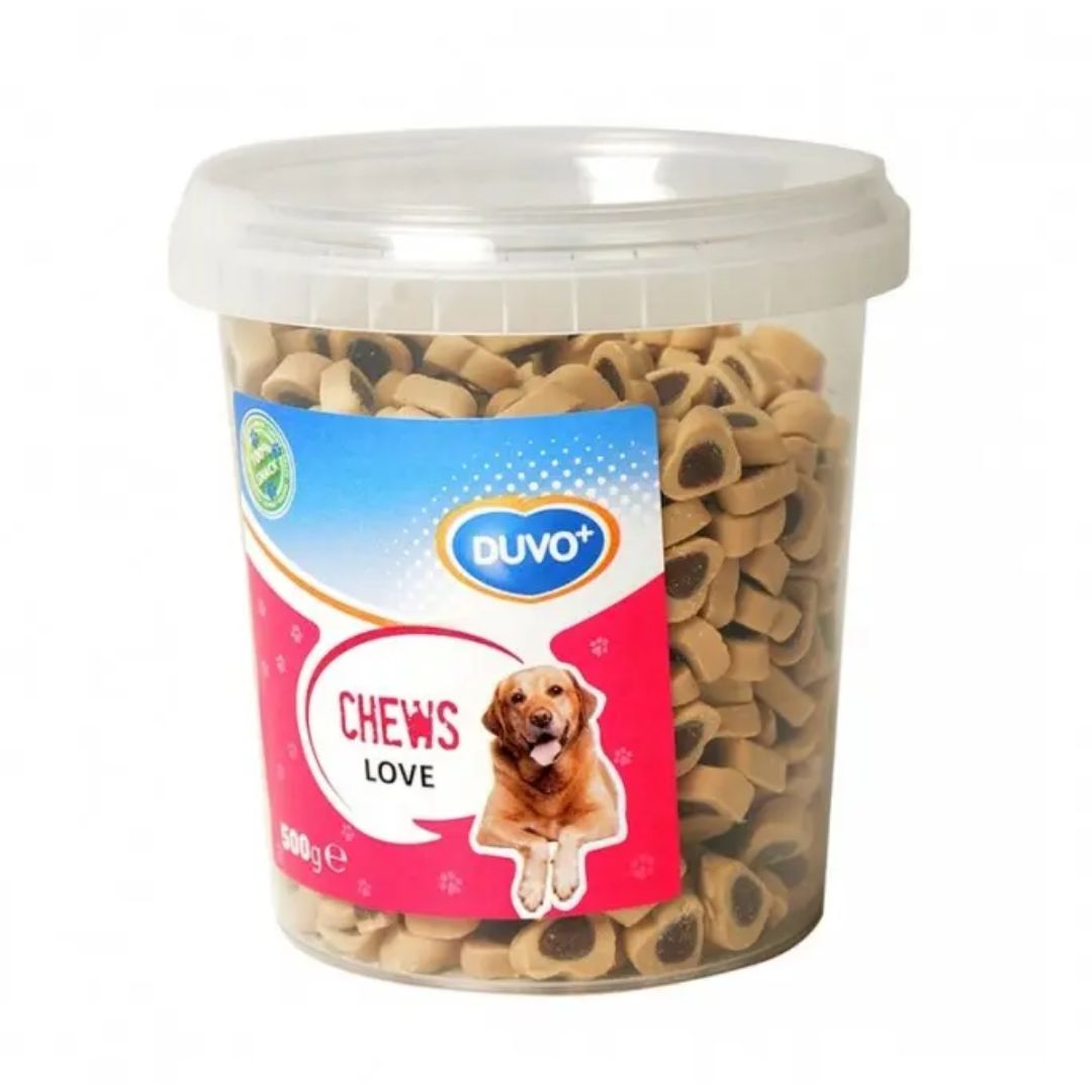 Duvo+ Soft Chews 500G – Love Flavor, Soft Dog Treats