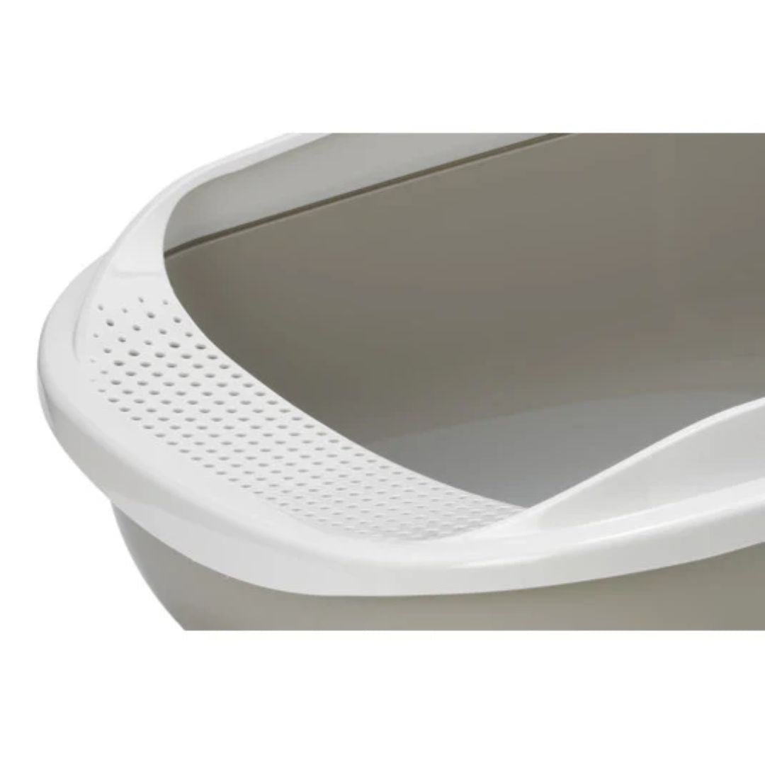 Moderna Comfy Step Cat Litter Tray – 57.6 x 42.6 x 25.5 cm – Green