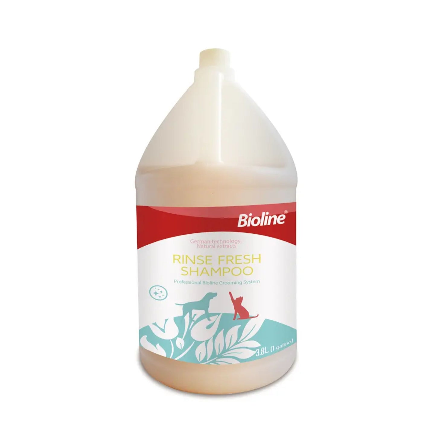 Bioline Cat & Dog Shampoo Gentle Cleaning Formula - 3.8L