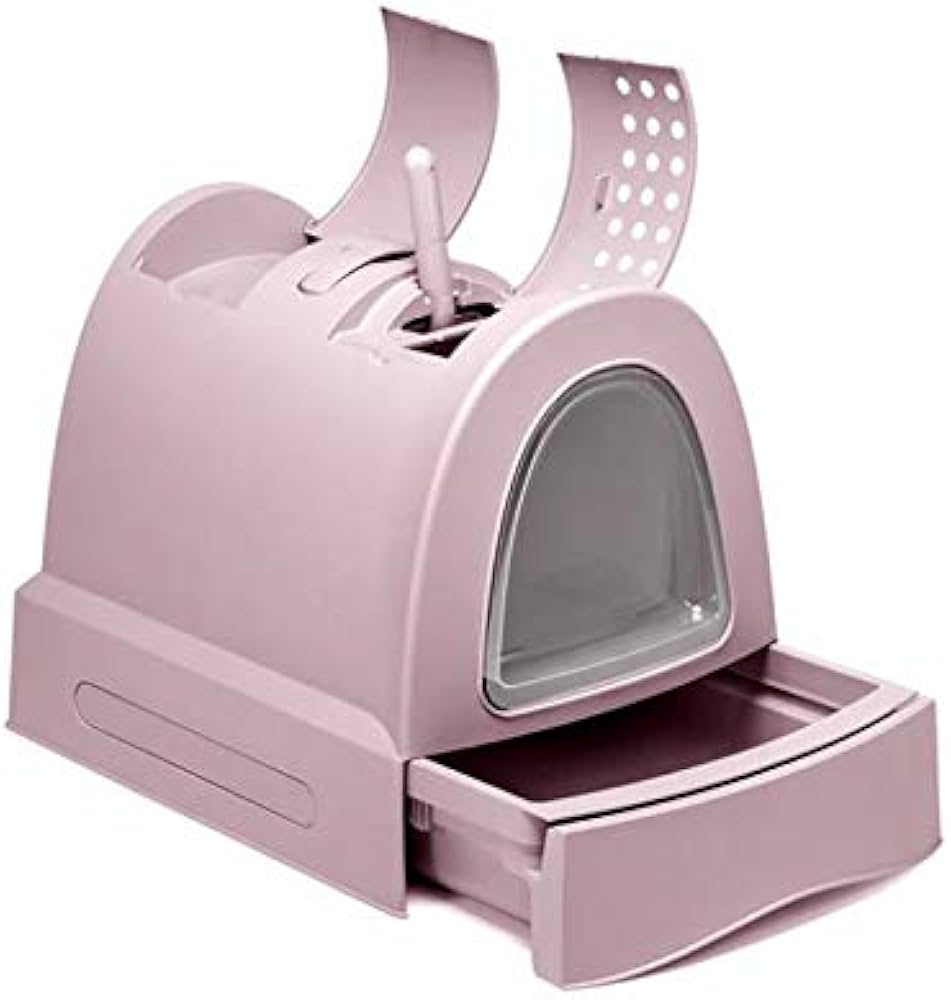 Imac Zuma Cat Litter Box with Hood - 40 x 56 x 42.5cm