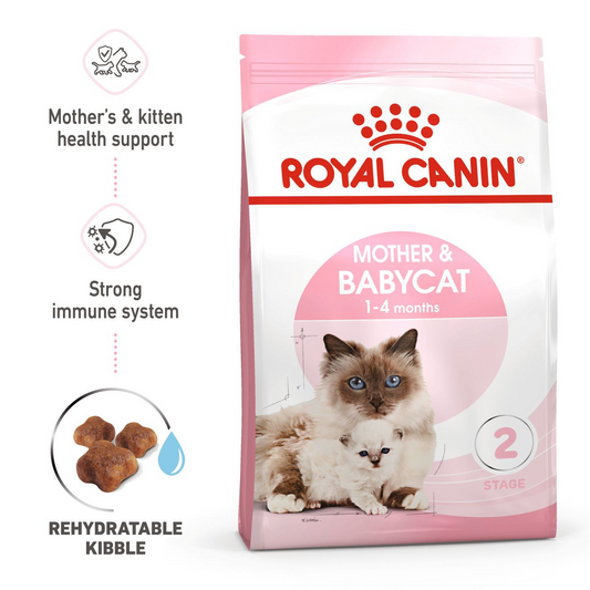 Royal Canin Feline Health Mother & Babycat ‚4kg Nursing & Weaning Formula