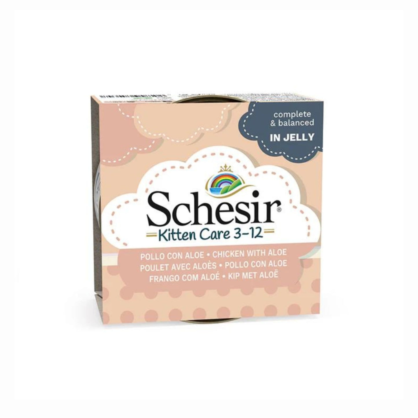 Schesir Kitten Care Chicken with Aloe Wet Food 85g
