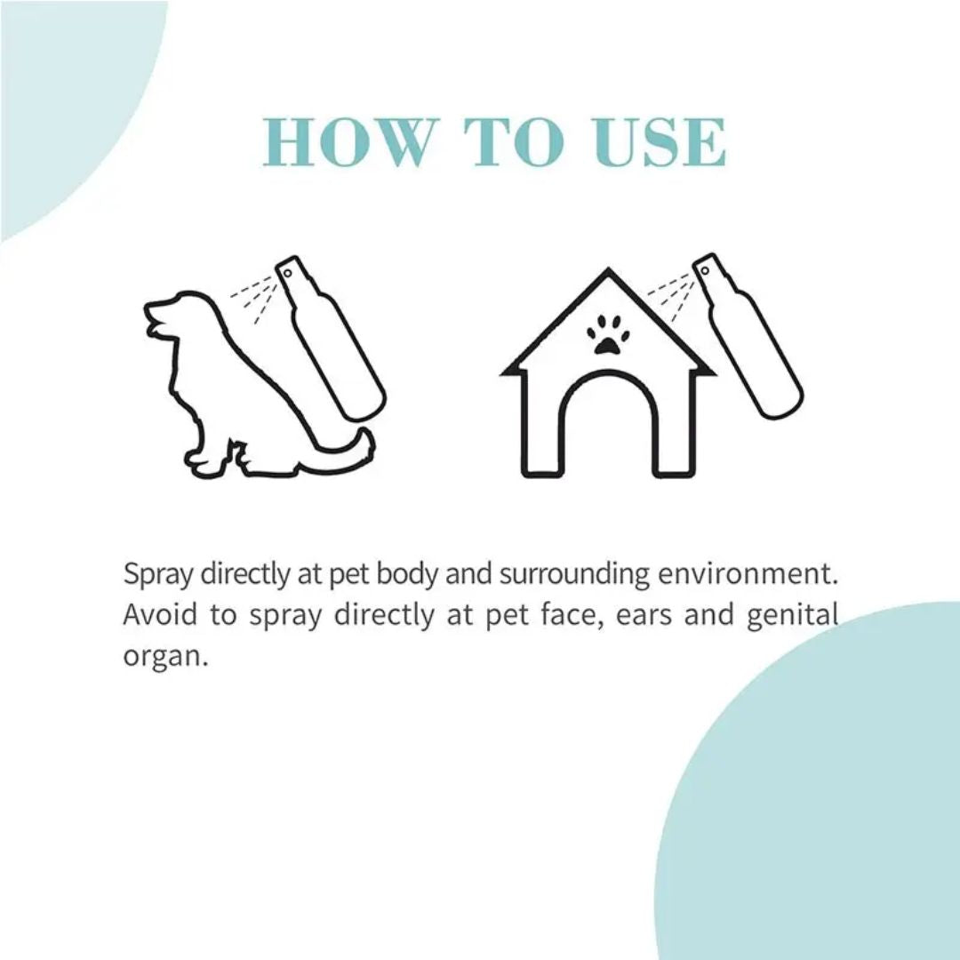 Bioline Baby Powder Deodorizing Spray for Pets 118ml