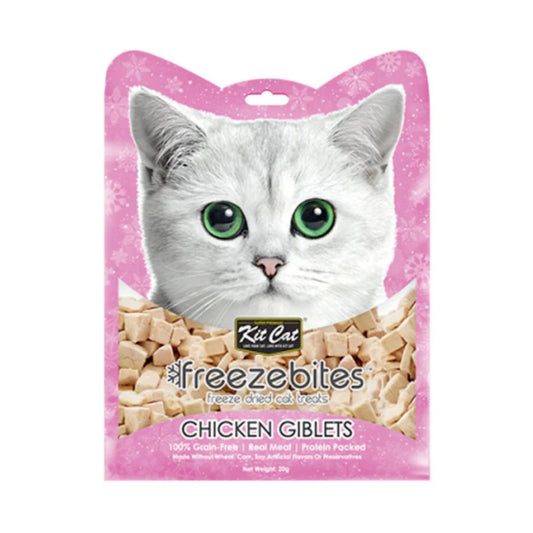 Kit Cat Freeze Bites Chicken Giblets Dried Cat Treats - 20g