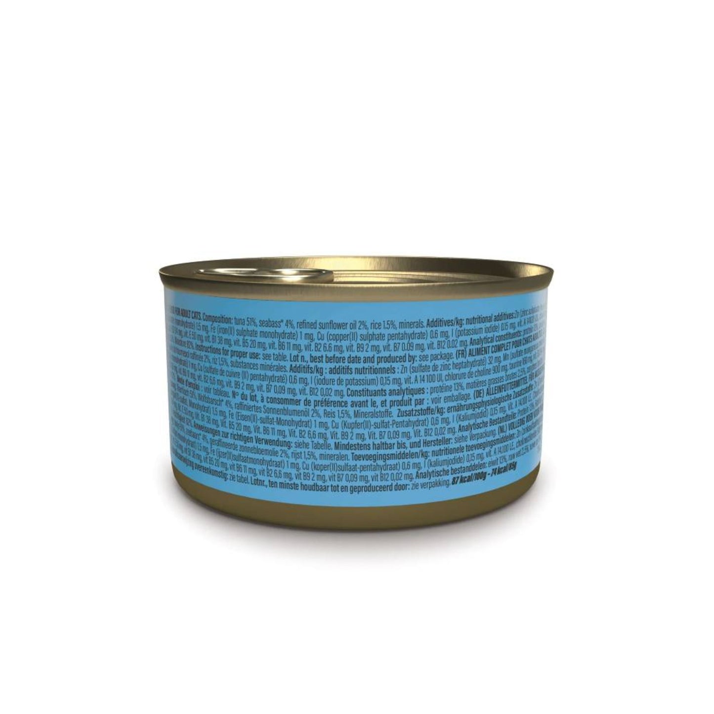 Schesir Cat Can Tuna with Whitebait Wet food 140G