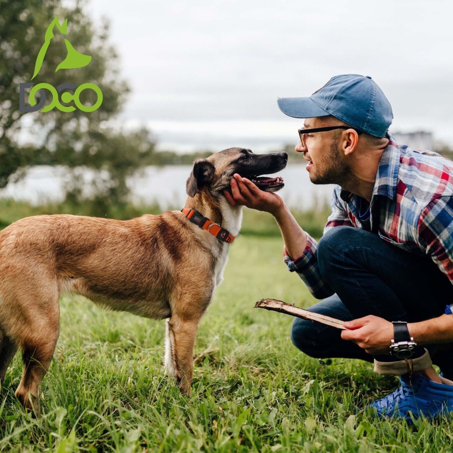 Doco Signature Nylon Collar Color Pink Sizes - Xl