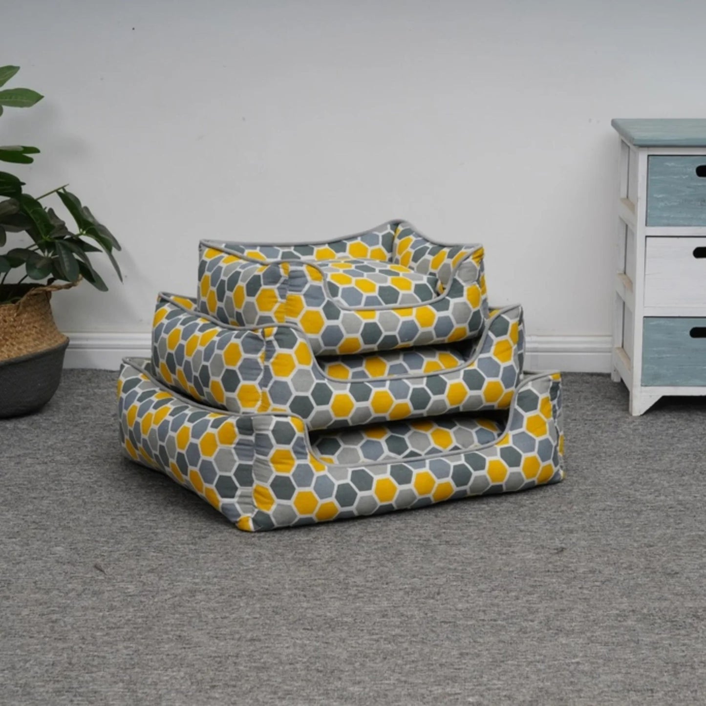 Catry Pet Cushions With Soft Fabric - 50x40x14cm