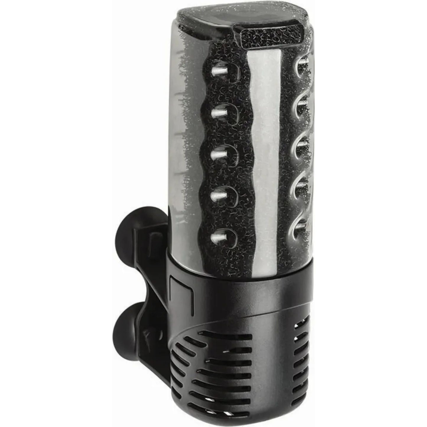 Black and silver light on a white background