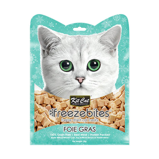 Kit Cat Freeze Bites Foie Gras Duck Liver Dried Cat Treats - 20g